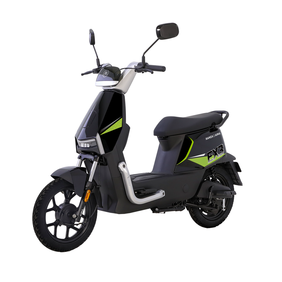 Ramza EX3 electric scooter in black